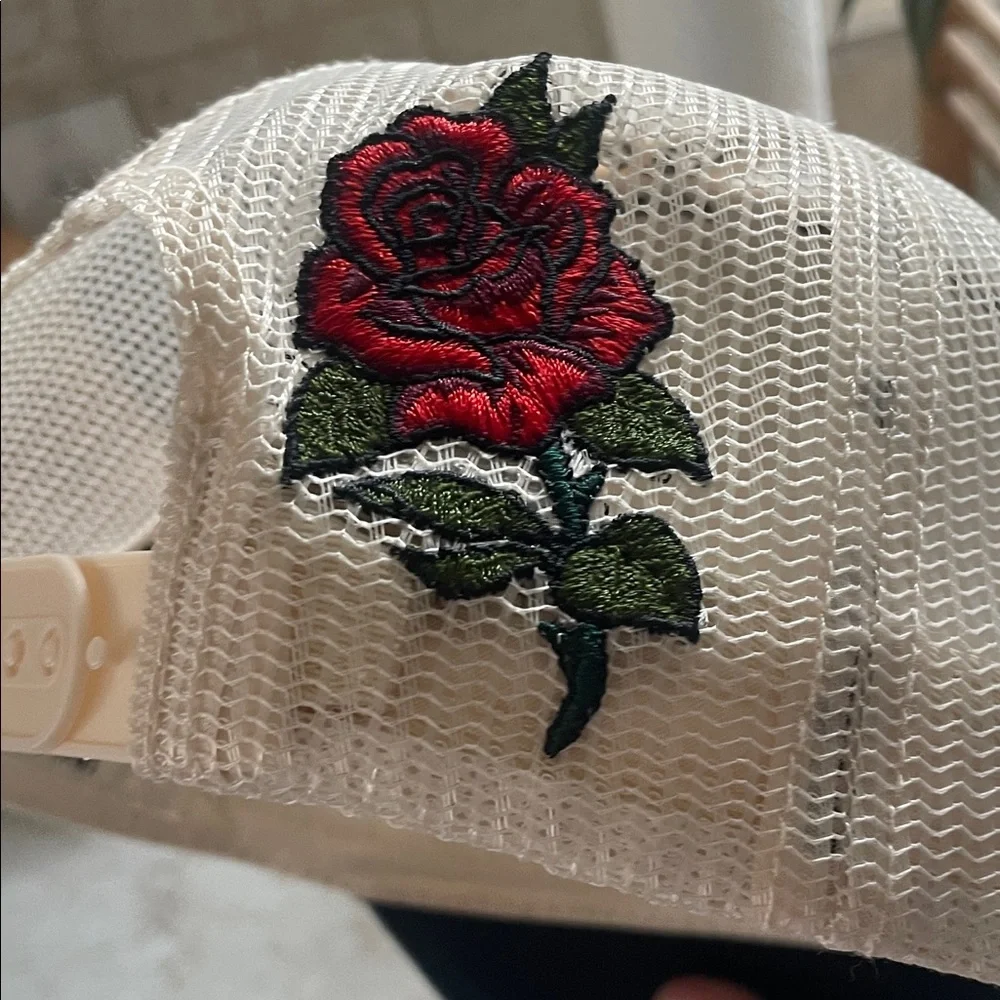 Idyllwind Cream and Black Trucker Hat - Picture 6 of 7